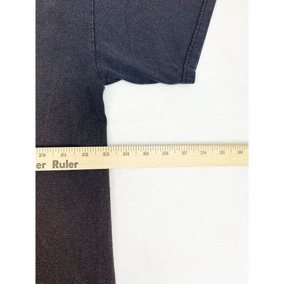 Vintage Y2K Bob Marley T-Shirt 1X Faded Black Distressed - Picture 6 of 9